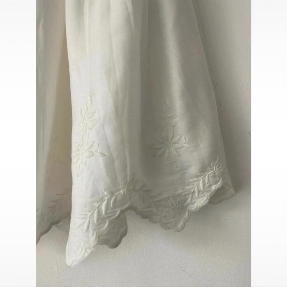 Zara white mini skirt size XS 6 - Picture 2 of 3